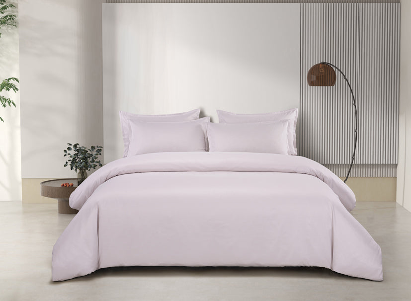 Epinova Silkysoft Dobby 980TC Microfiber Bedsheet (Smoke) | Fitted Set | Bedset