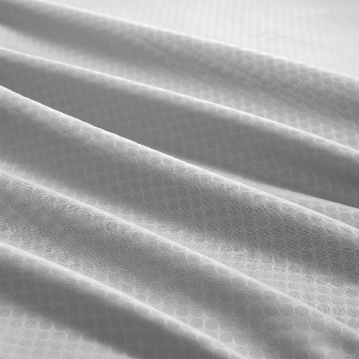 Epinova Silkysoft Dobby 980TC Microfiber Bedsheet (Grey) | Fitted Set | Bedset