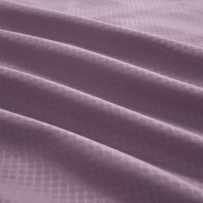 Epinova Silkysoft Dobby 980TC Microfiber Bedsheet (Dusky Wine) | Fitted Set | Bedset