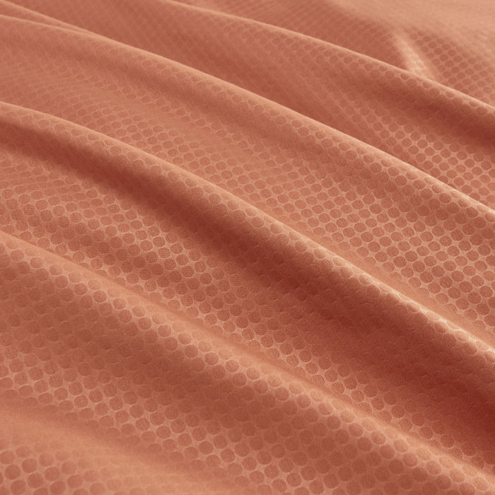 Epinova Silkysoft Dobby 980TC Microfiber Bedsheet (Rustic Orange) | Fitted Set | Bedset