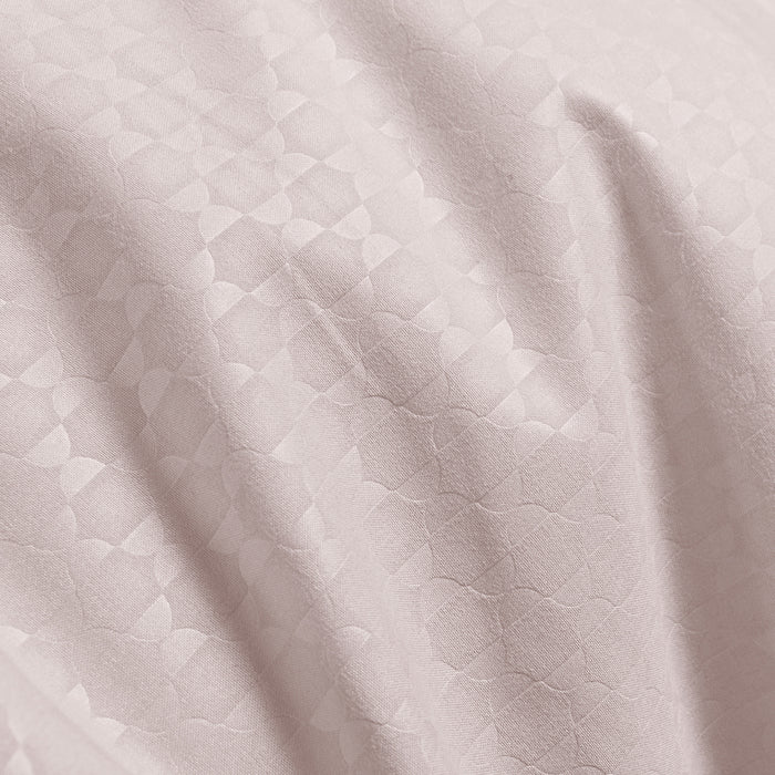 Epinova Silkysoft Dobby 980TC Microfiber Bedsheet (Hushed Lilac) | Fitted Set | Bedset