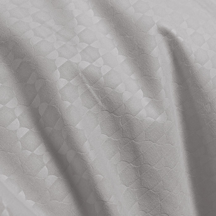 Epinova Silkysoft Dobby 980TC Microfiber Bedsheet (Taupe Grey) | Fitted Set | Bedset