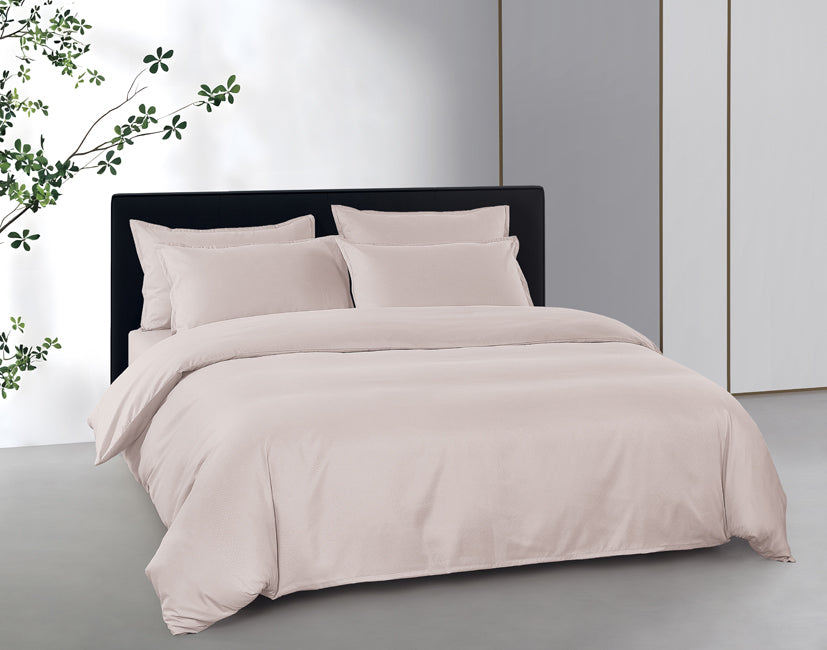 Epinova Silkysoft Dobby 980TC Microfiber Bedsheet (Smoke) | Fitted Set | Bedset