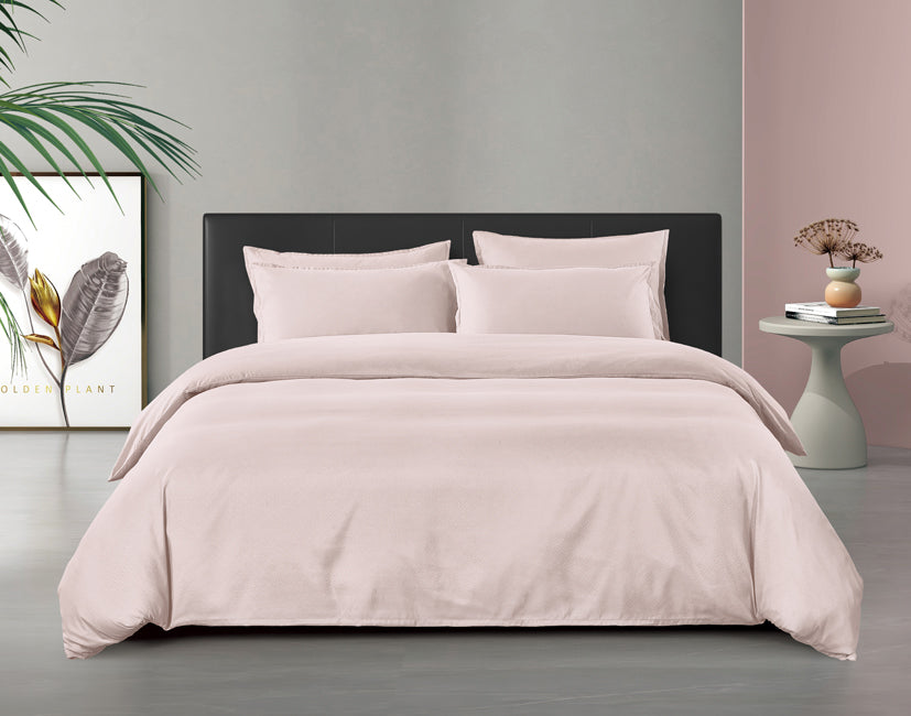 Epinova Silkysoft Dobby 980TC Microfiber Bedsheet (Smoke) | Fitted Set | Bedset