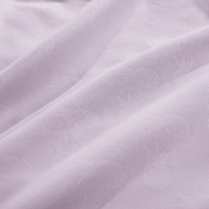Epinova Silkysoft Dobby 980TC Microfiber Bedsheet (Lilac Fog) | Fitted Set | Bedset