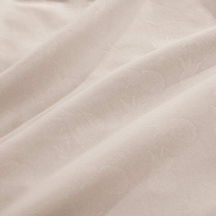 Epinova Silkysoft Dobby 980TC Microfiber Bedsheet (Lt Earth) | Fitted Set | Bedset