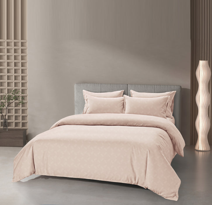 Epinova Silkysoft Dobby 980TC Microfiber Bedsheet (Lt Earth) | Fitted Set | Bedset