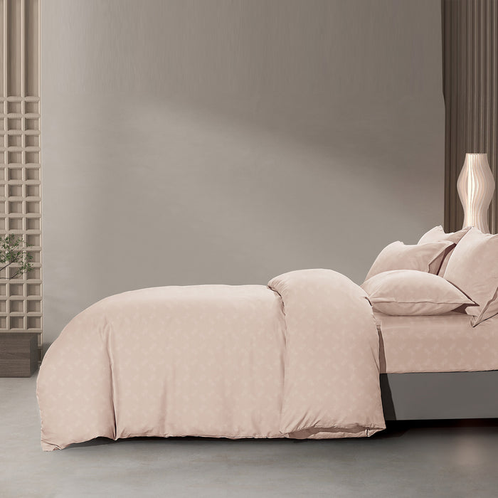 Epinova Silkysoft Dobby 980TC Microfiber Bedsheet (Lt Earth) | Fitted Set | Bedset