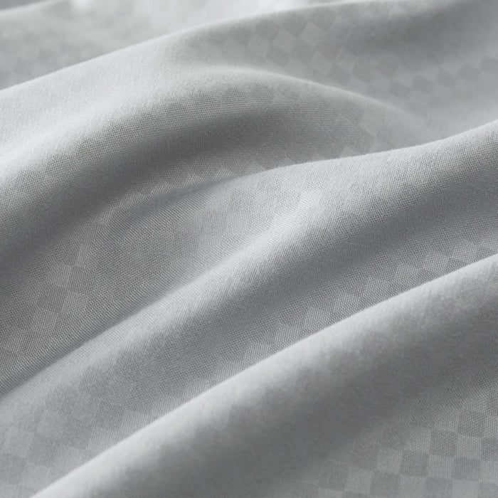 Epinova Silkysoft Dobby 980TC Microfiber Bedsheet (Grey) | Fitted Set | Bedset
