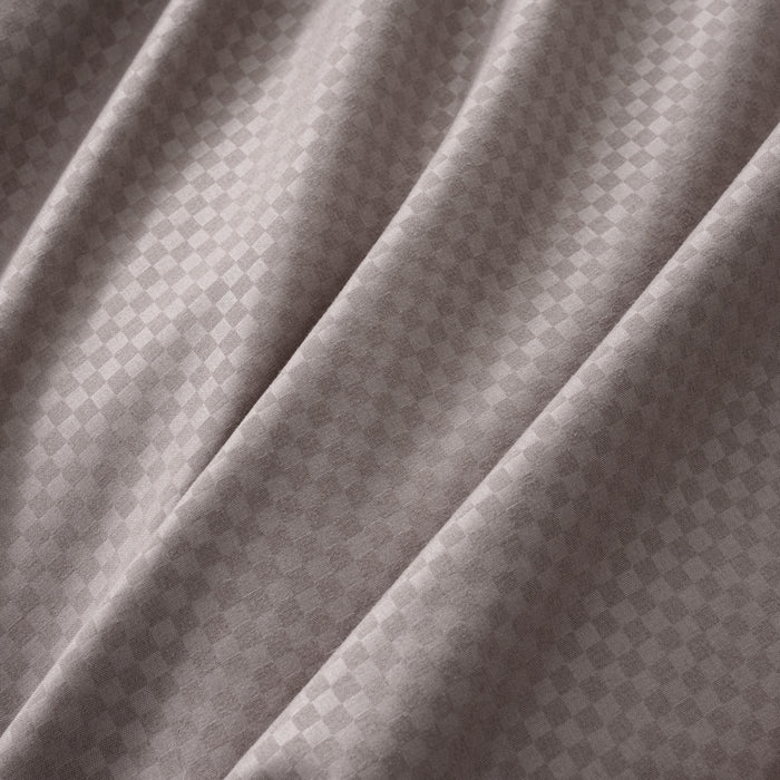 Epinova Silkysoft Dobby 980TC Microfiber Bedsheet (Bark) | Fitted Set | Bedset