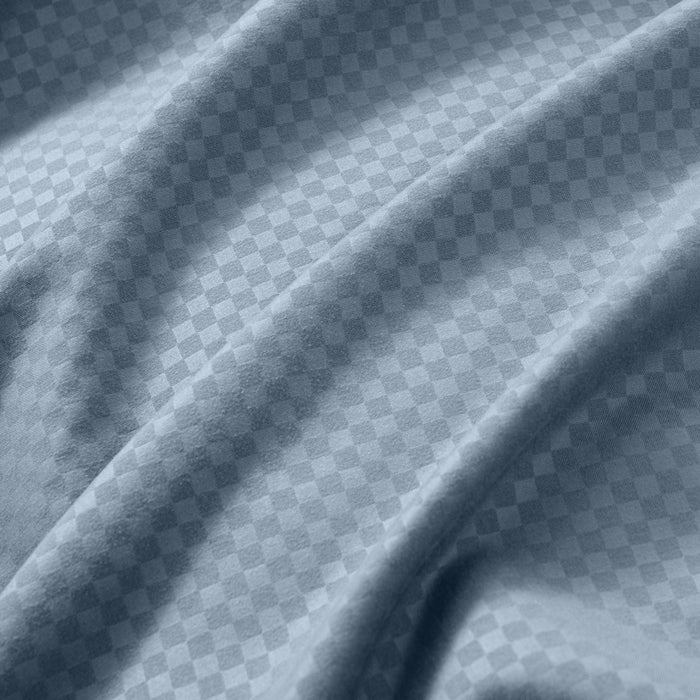 Epinova Silkysoft Dobby 980TC Microfiber Bedsheet (Caster Teal) | Fitted Set | Bedset