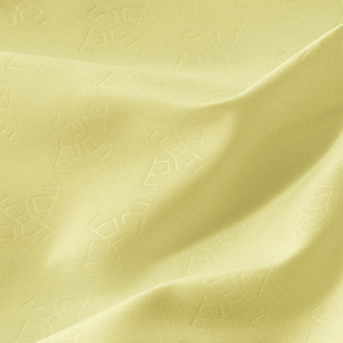 Epinova Silkysoft Dobby 980TC Microfiber Bedsheet (Citron) | Fitted Set | Bedset