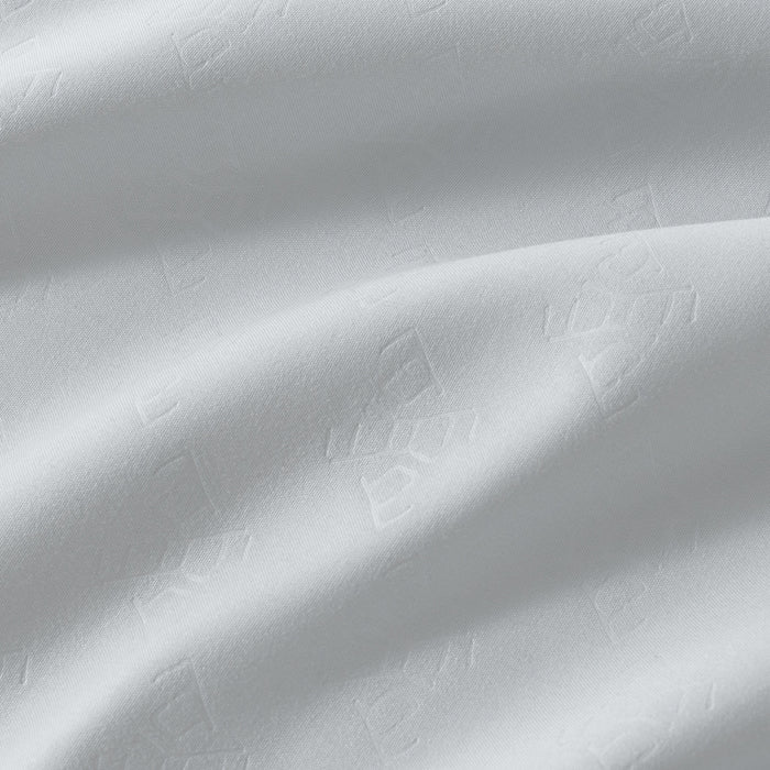 Epinova Silkysoft Dobby 980TC Microfiber Bedsheet (Grey Glacier) | Fitted Set | Bedset