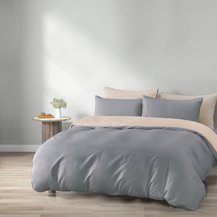 Epinova Silkysoft 980TC Microfiber Bedsheet | Bedset (Charcoal)