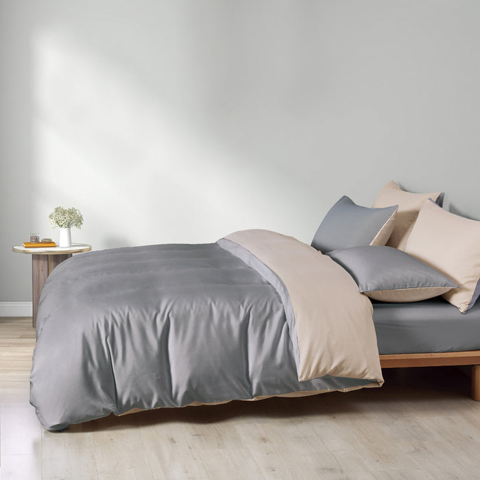 Epinova Silkysoft 980TC Microfiber Bedsheet | Bedset (Charcoal)