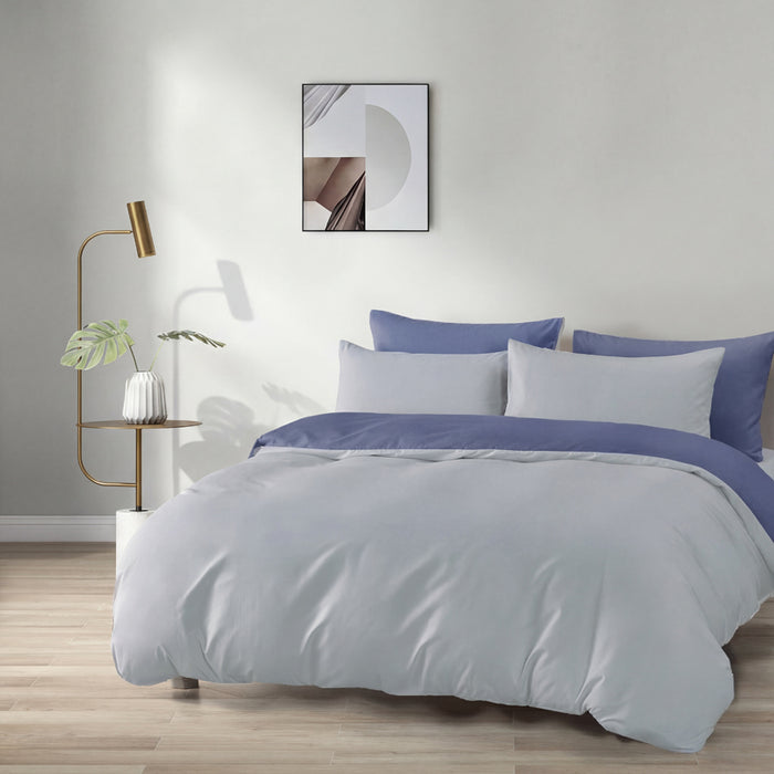 Epinova Silkysoft 980TC Microfiber Bedsheet | Bedset (Winter Grey)