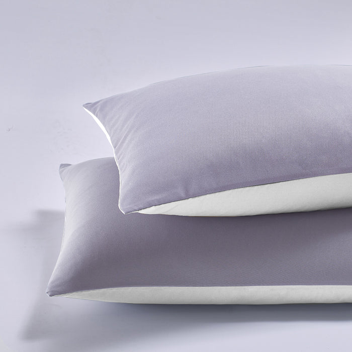 Epinova Silkysoft 980TC Microfiber Bedsheet | Bedset (Iris)
