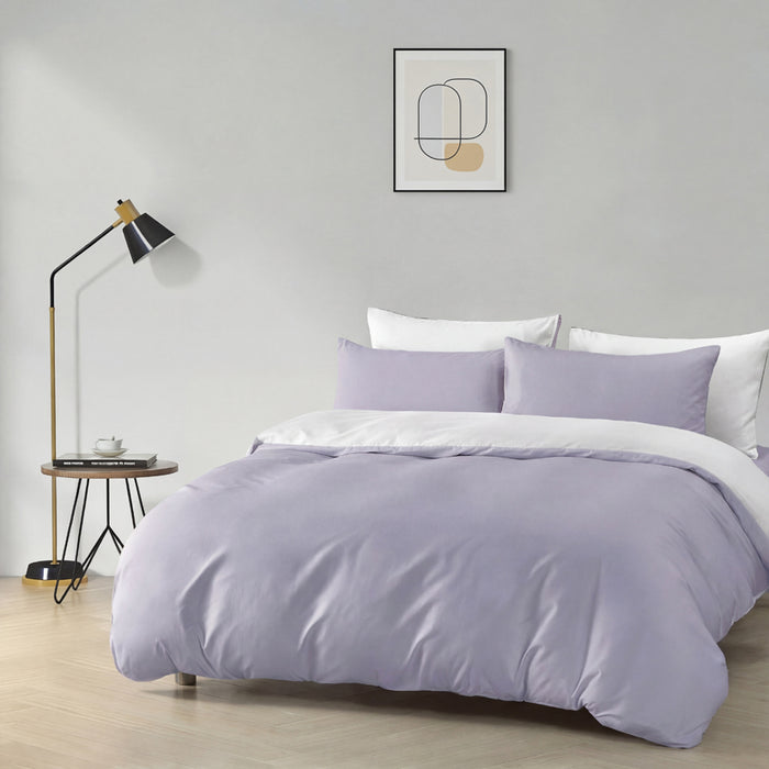 Epinova Silkysoft 980TC Microfiber Bedsheet | Bedset (Iris)