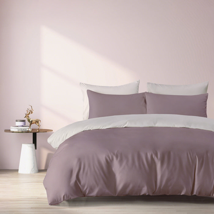 Epinova Silkysoft 980TC Microfiber Bedsheet | Bedset (Elderberry)