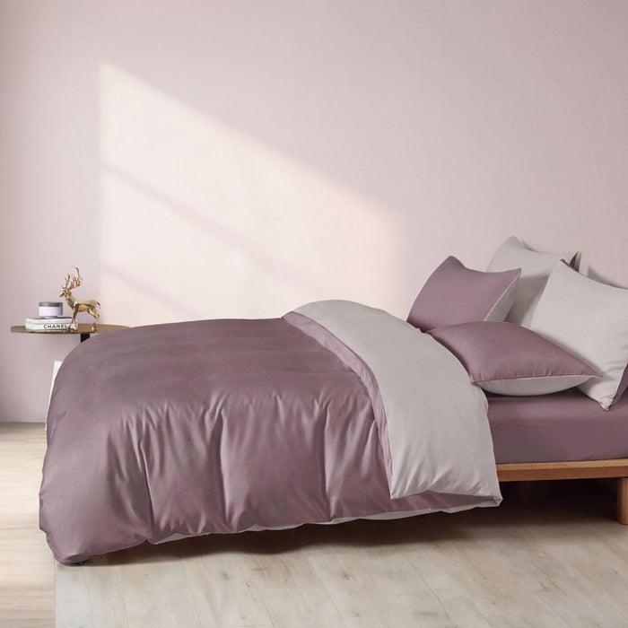 Epinova Silkysoft 980TC Microfiber Bedsheet | Bedset (Elderberry)