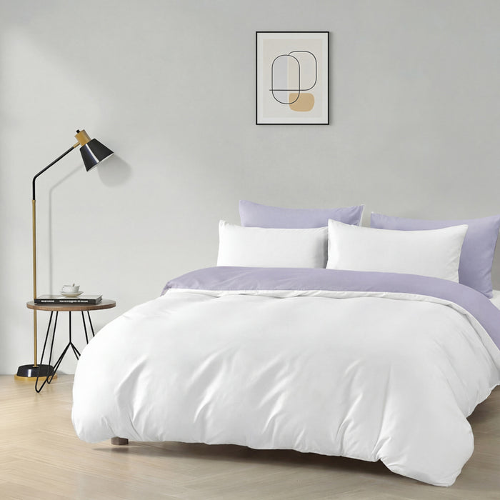 Epinova Silkysoft 980TC Microfiber Bedsheet | Bedset (White)
