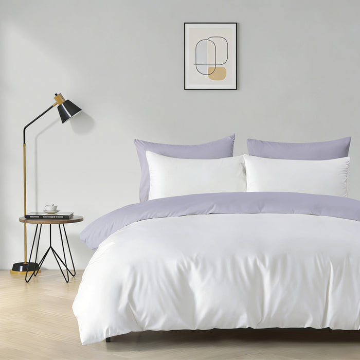 Epinova Silkysoft 980TC Microfiber Bedsheet | Bedset (White)