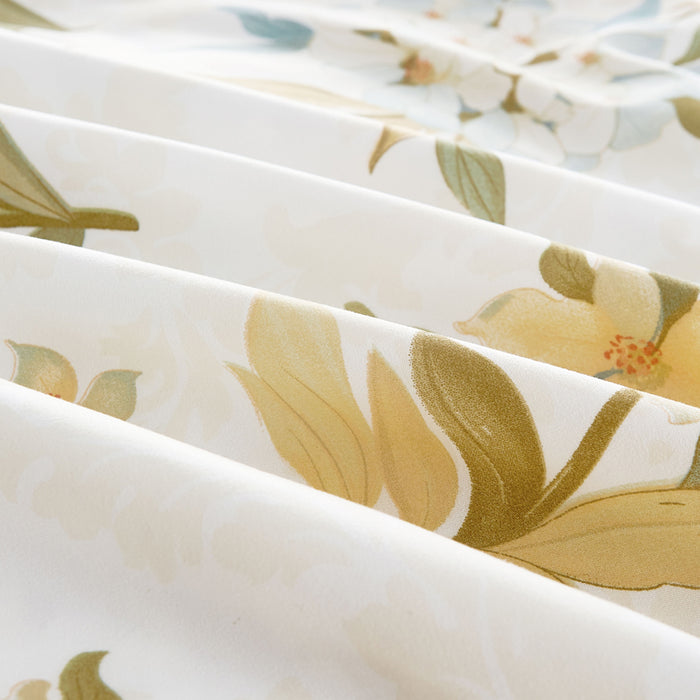 Epinova Silkysoft Printed 980TC EVP9209 Bedsheet | Fitted Sheet Set | Bedset