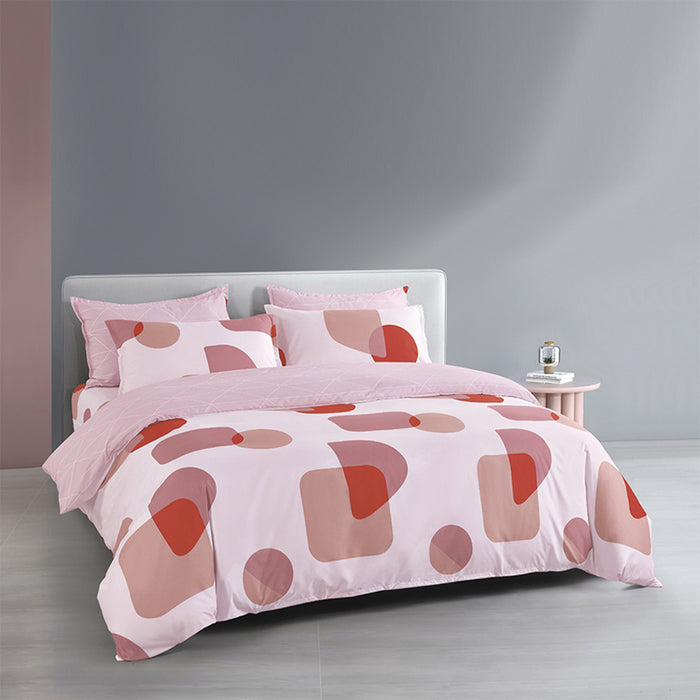 Epinova Silkysoft Printed 980TC EVP9221 Bedsheet | Fitted Sheet Set | Bedset