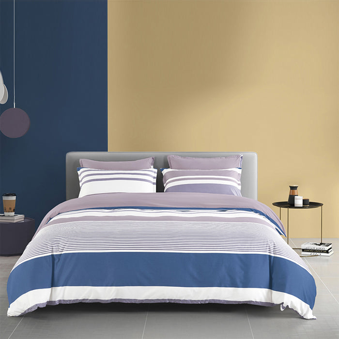 Epinova Silkysoft Printed 980TC EVP9222 Bedsheet | Fitted Sheet Set | Bedset