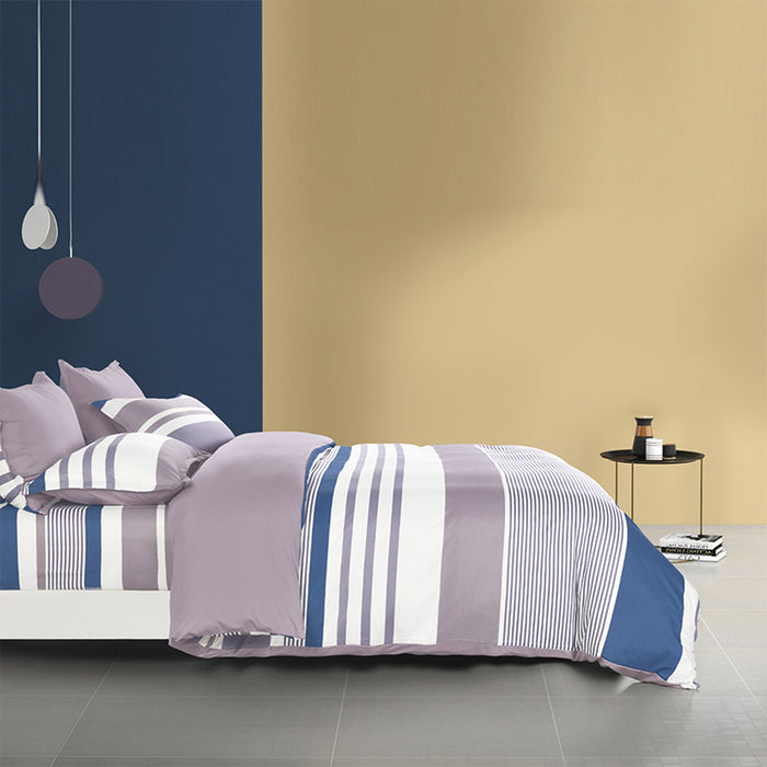 Epinova Silkysoft Printed 980TC EVP9222 Bedsheet | Fitted Sheet Set | Bedset