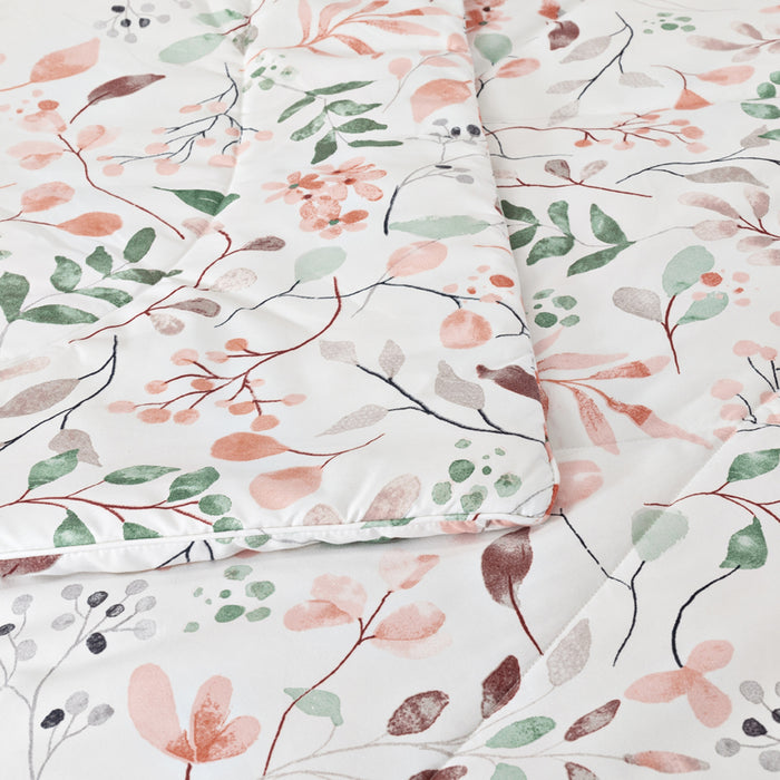 Epinova Silkysoft Printed 980TC EVP9224 Bedsheet | Fitted Sheet Set | Bedset