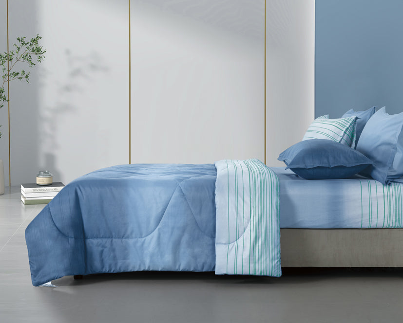 Epinova Silkysoft Printed 980TC EVP9225 Bedsheet | Fitted Sheet Set | Bedset