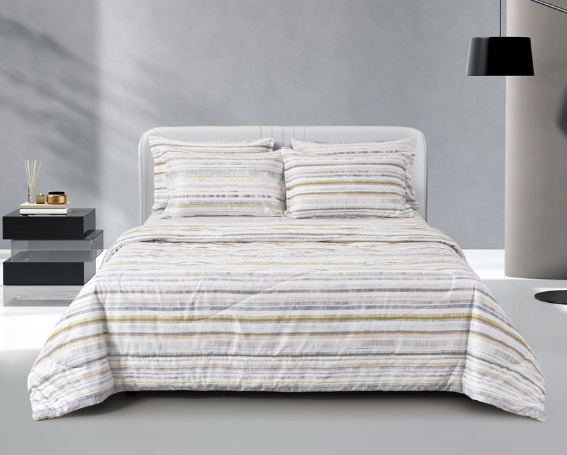 Epinova Silkysoft Printed 980TC EVP9227 Bedsheet | Fitted Sheet Set | Bedset