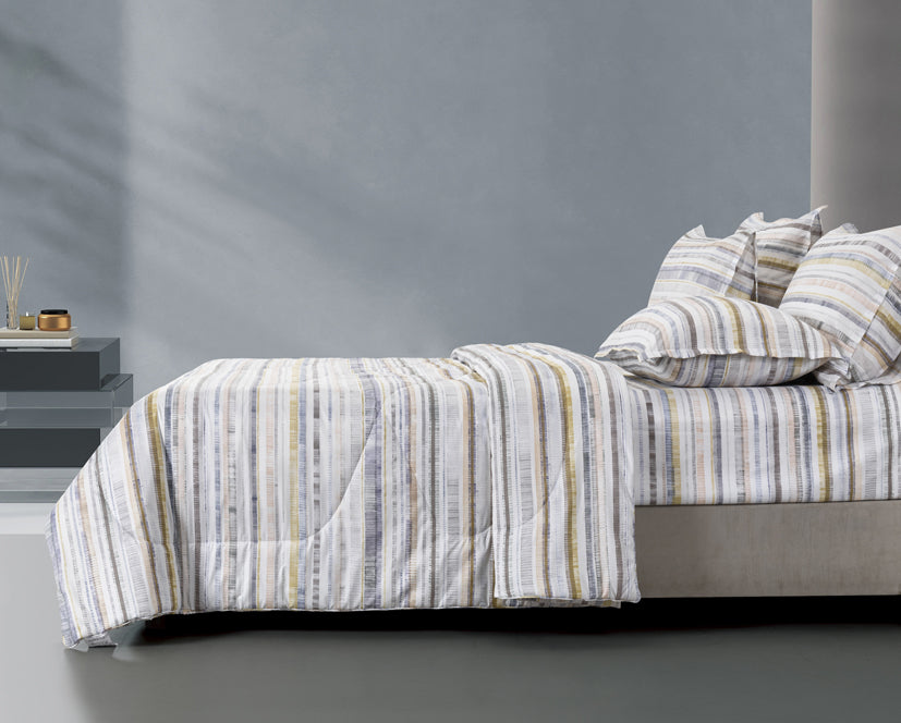 Epinova Silkysoft Printed 980TC EVP9227 Bedsheet | Fitted Sheet Set | Bedset