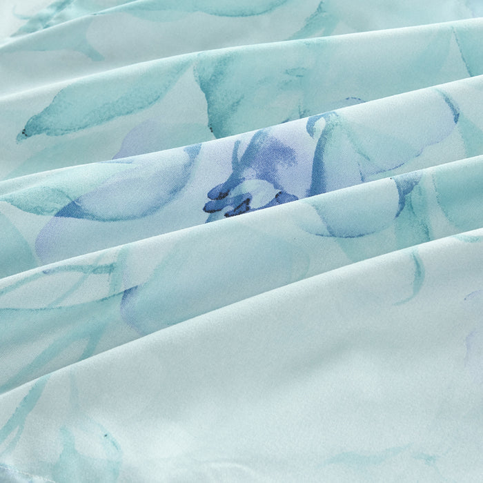 Epinova Silkysoft Printed 980TC EVP9234 Bedsheet | Fitted Sheet Set | Bedset