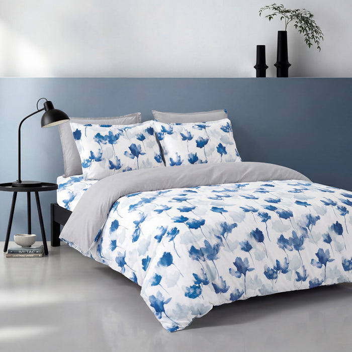 Epinova Silkysoft Printed 980TC EVP9236 Bedsheet | Fitted Sheet Set | Bedset