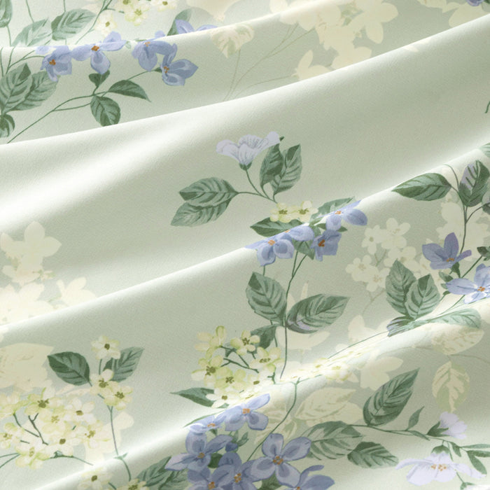Epinova Silkysoft Printed 980TC EVP9237 Bedsheet | Fitted Sheet Set | Bedset