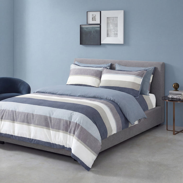 Epinova Silkysoft Printed 980TC EVP9239 Bedsheet | Fitted Sheet Set | Bedset