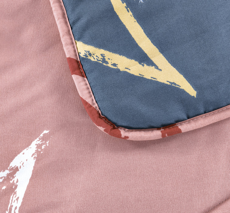 Epinova Silkysoft Printed 980TC EVP9245 Bedsheet | Fitted Sheet Set | Bedset