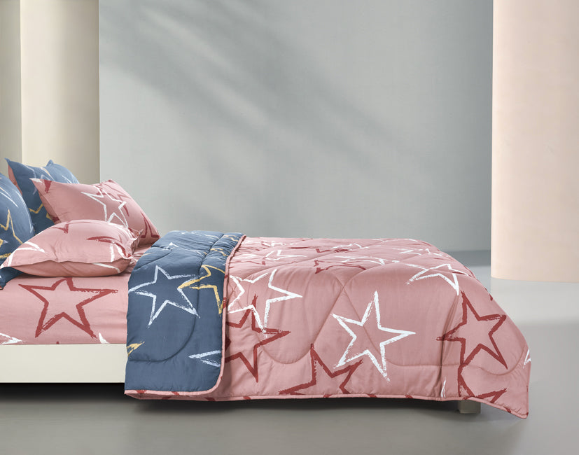 Epinova Silkysoft Printed 980TC EVP9245 Bedsheet | Fitted Sheet Set | Bedset