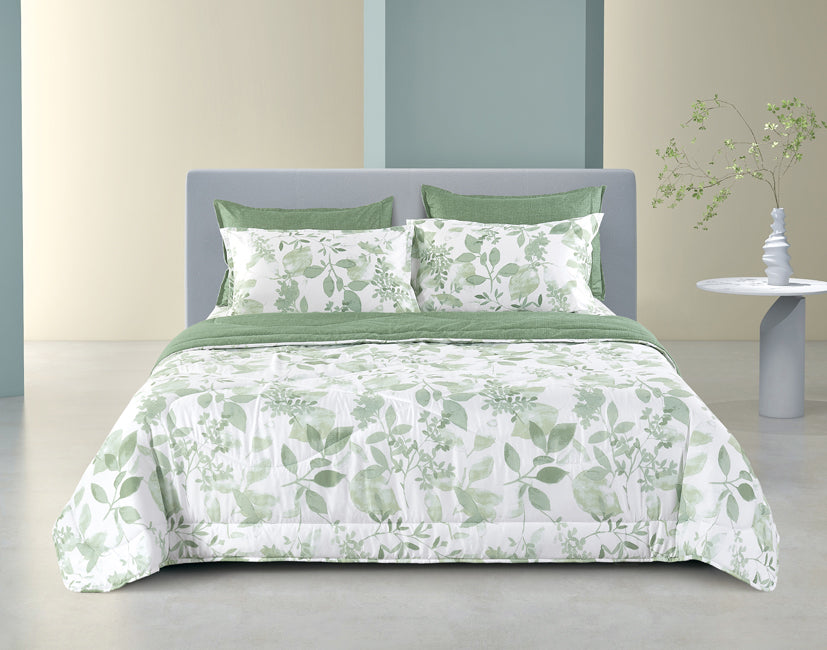 Epinova Silkysoft Printed 980TC EVP9248 Bedsheet | Fitted Sheet Set | Bedset