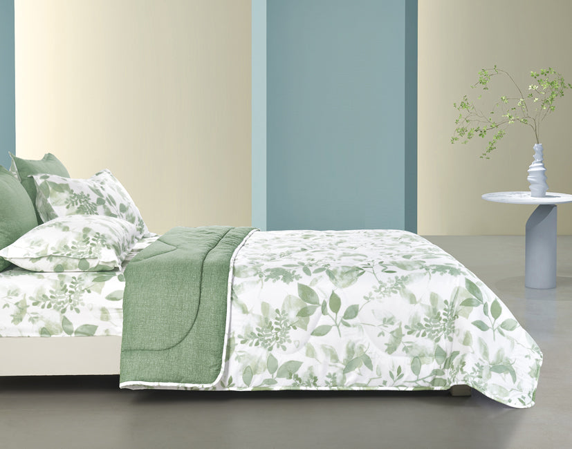 Epinova Silkysoft Printed 980TC EVP9248 Bedsheet | Fitted Sheet Set | Bedset