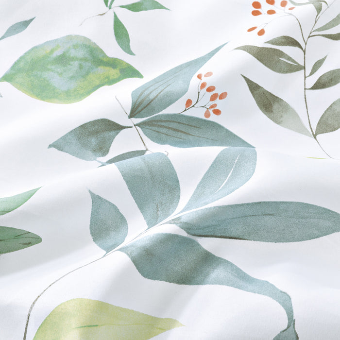 Epinova Silkysoft Printed 980TC EVP9255 Bedsheet | Fitted Sheet Set | Bedset