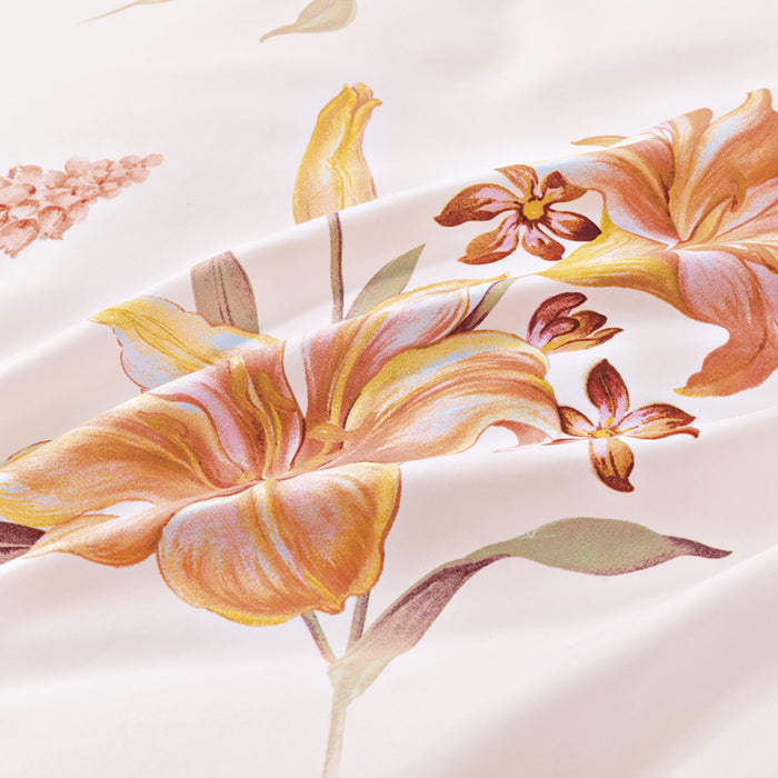 Epinova Silkysoft Printed 980TC EVP9260 Bedsheet | Fitted Sheet Set | Bedset