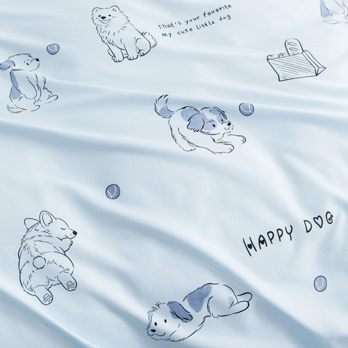 Epinova Silkysoft Printed 980TC EVP9275 Bedsheet | Fitted Sheet Set | Bedset