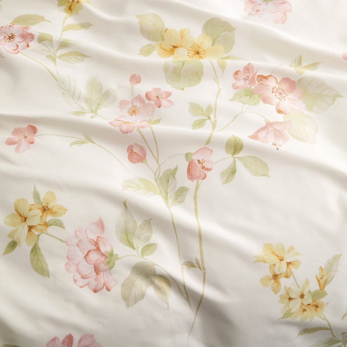 Epinova Silkysoft Printed 980TC EVP9276 Bedsheet | Fitted Sheet Set | Bedset