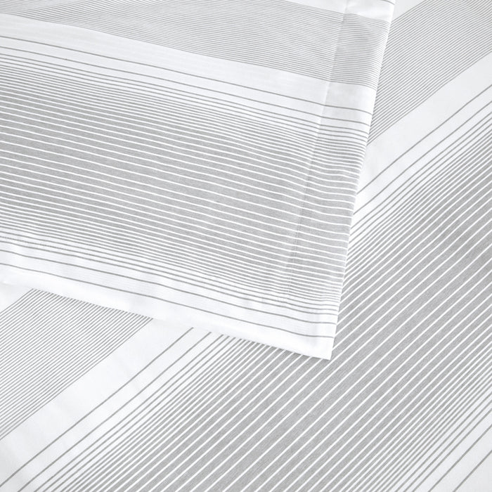 Epinova Urutora Series 1000TC Stonewashed Yarn-Dyed Bedsheet | Fitted Sheet | Bedset (Platinum)