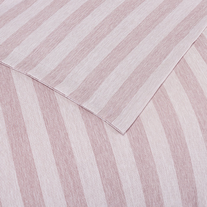 Epinova Urutora Series 1000TC Stonewashed Yarn-Dyed Bedsheet | Fitted Sheet | Bedset (Dusty Rose)