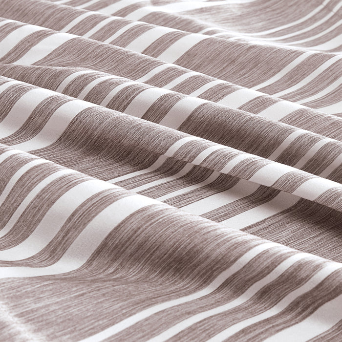 Epinova Urutora Series 1000TC Stonewashed Yarn-Dyed Bedsheet | Fitted Sheet | Bedset (Mink)