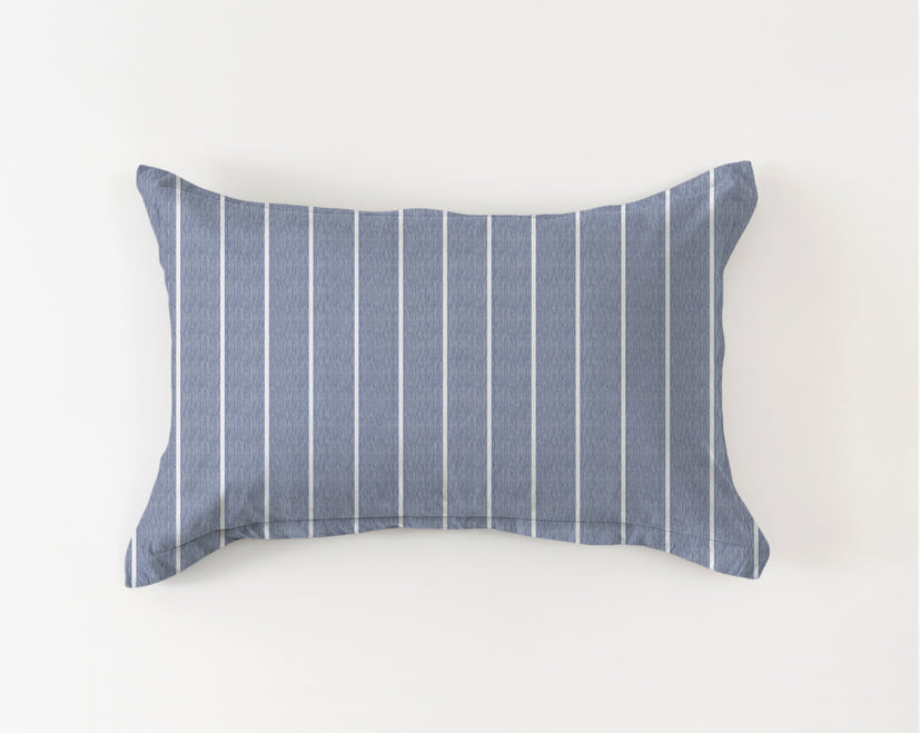 Epinova Urutora Series 1000TC Stonewashed Yarn-Dyed Bedsheet | Fitted Sheet | Bedset (Navy Blue)